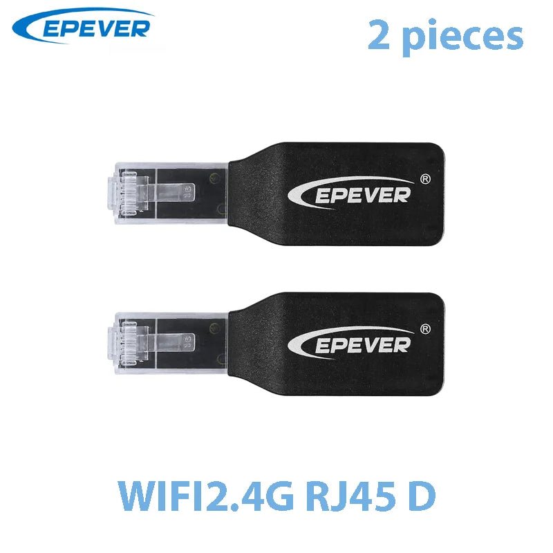 EPEVER WiFi Adapter for MPPT Solar Charge Controller EPEVER WiFi2.4G RJ45 D Communication Monitoring by Mobile Phone App - FashionTech