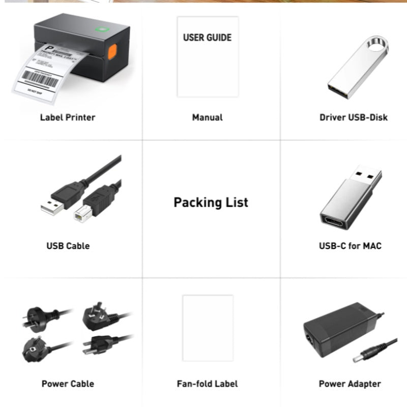 Express Single Machine Printer Electronic Face Sheet Thermal Label - Tech Tready