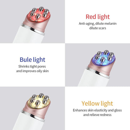 Eye Massager RF Radio Frequency Mesotherapy Beauty Pen | EMS LED Face Lifting & Skin Rejuvenation | Wrinkle Remover & Electroporation Therapy - Tech Tready
