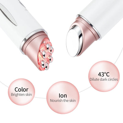 Eye Massager RF Radio Frequency Mesotherapy Beauty Pen | EMS LED Face Lifting & Skin Rejuvenation | Wrinkle Remover & Electroporation Therapy - Tech Tready