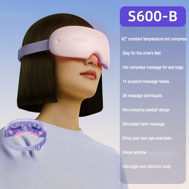 Eye massager steam atomization moisturizing eye hot compress eye mask - FashionTech