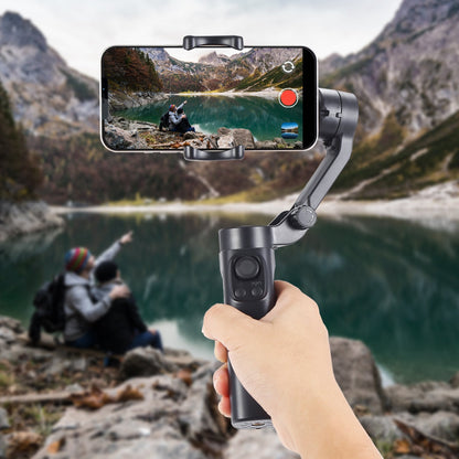 F5 plus stabilizer 3 - axis mobile phone stabilizer shooting device shake resistant handheld pan tilt - FashionTech