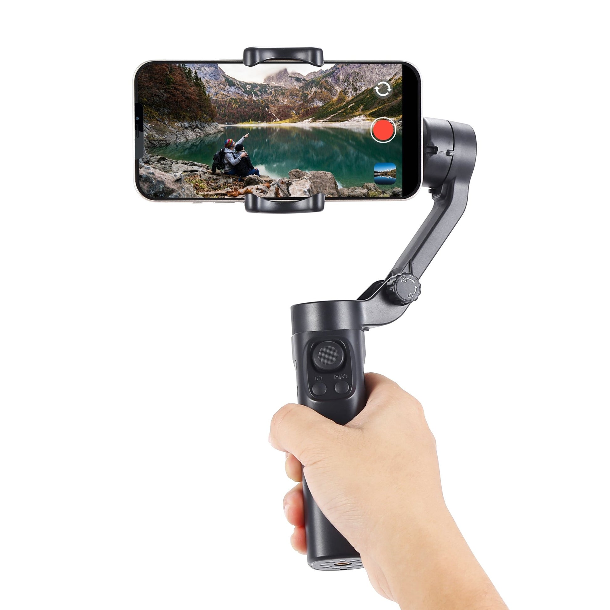F5 plus stabilizer 3 - axis mobile phone stabilizer shooting device shake resistant handheld pan tilt - FashionTech