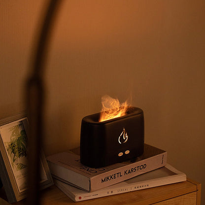Factory Price Flame Humidifier Aroma Diffusers Machine Home Bedroom Silent Essential Oil Flame Aroma Diffuser - Tech Tready