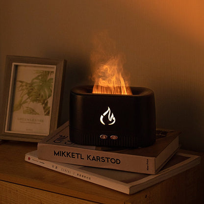 Factory Price Flame Humidifier Aroma Diffusers Machine Home Bedroom Silent Essential Oil Flame Aroma Diffuser - Tech Tready