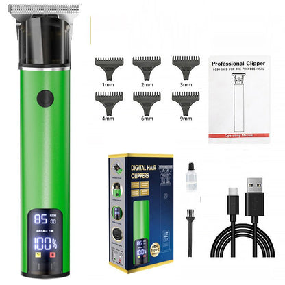 Hair clipper hair clipper electric hair clipper oil cutting head carving bald head, - Tech Tready