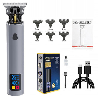 Hair clipper hair clipper electric hair clipper oil cutting head carving bald head, - Tech Tready
