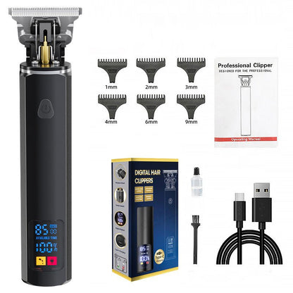 Hair clipper hair clipper electric hair clipper oil cutting head carving bald head, - Tech Tready