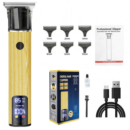Hair clipper hair clipper electric hair clipper oil cutting head carving bald head, - Tech Tready