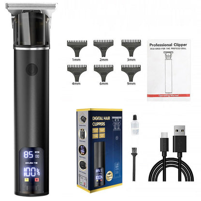 Hair clipper hair clipper electric hair clipper oil cutting head carving bald head, - Tech Tready