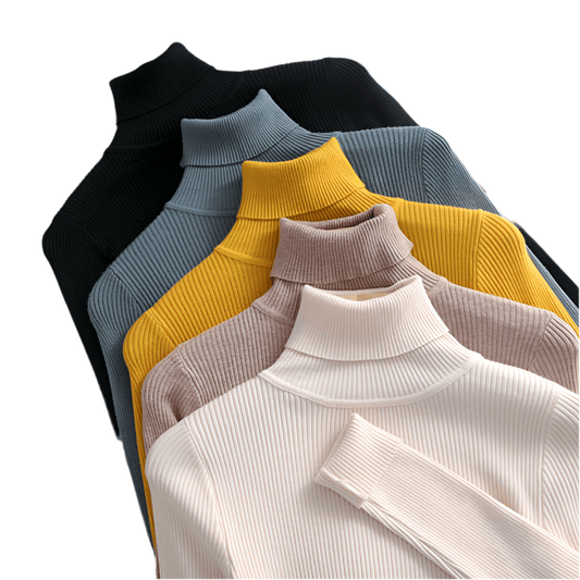 Highneck Sweaters - FashionTech