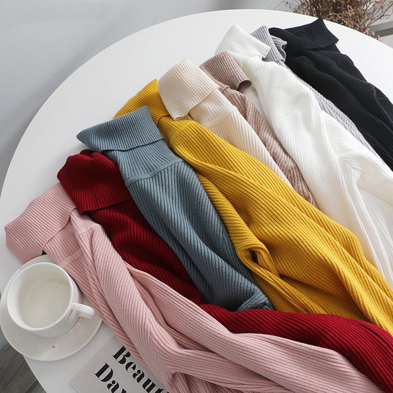 Highneck Sweaters - FashionTech
