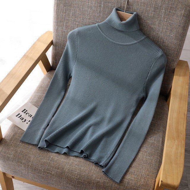 Highneck Sweaters - FashionTech