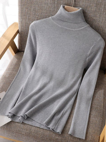 Highneck Sweaters - FashionTech