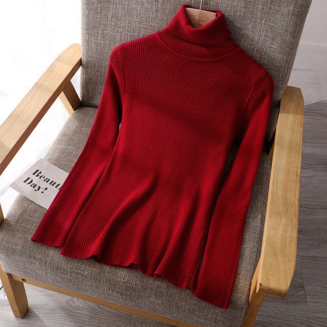 Highneck Sweaters - FashionTech