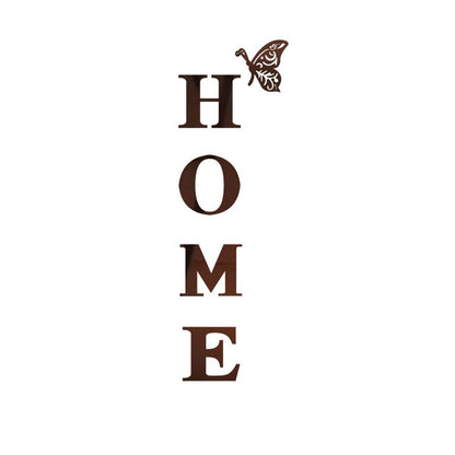 HOMEButterfly acrylic mirror wall stickers home background wall stickers porch DIY mirror letters - Tech Tready