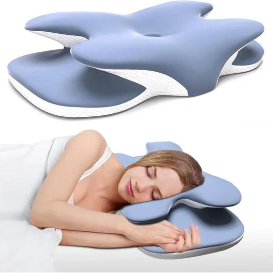 Ice Silk Pillowcase Ergonomic Sleepers - FashionTech