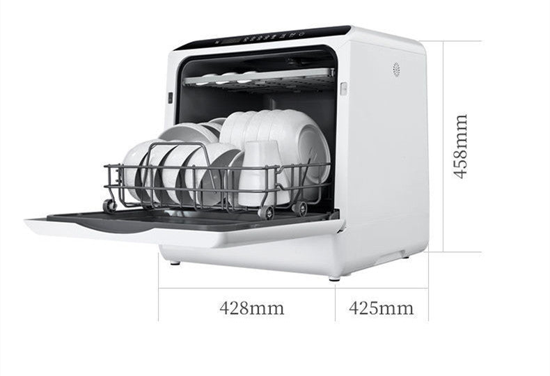 Installation Free Kitchen Dual - use Mini Dishwasher - Tech Tready