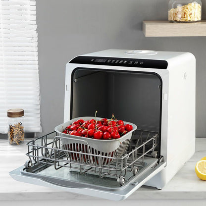 Installation Free Kitchen Dual - use Mini Dishwasher - Tech Tready