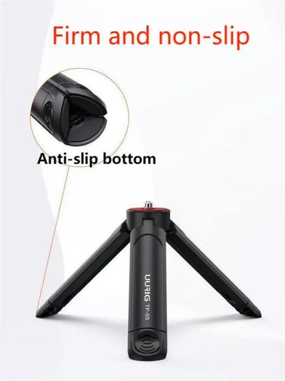 Introduction to Mobile Photography uurig TP - 05 Mini Extended Tripod with Phone Clip Tripod - FashionTech