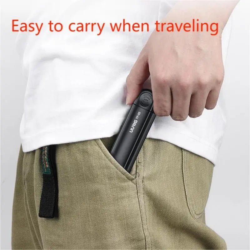 Introduction to Mobile Photography uurig TP - 05 Mini Extended Tripod with Phone Clip Tripod - FashionTech