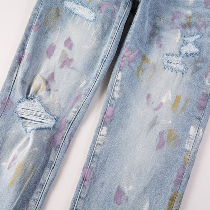 Jeans Slim Fit Skinny Pants - FashionTech