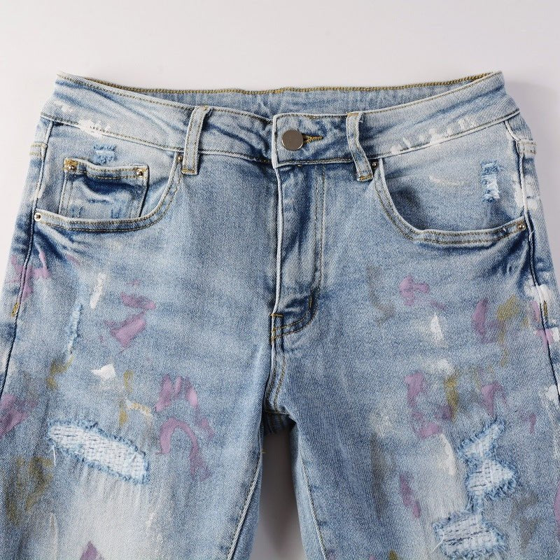 Jeans Slim Fit Skinny Pants - FashionTech
