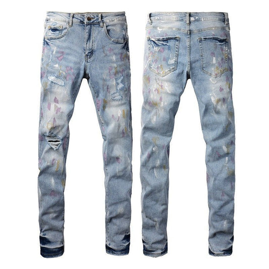 Jeans Slim Fit Skinny Pants - FashionTech