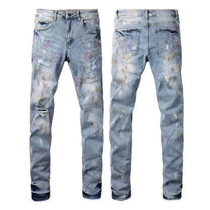 Jeans Slim Fit Skinny Pants - FashionTech