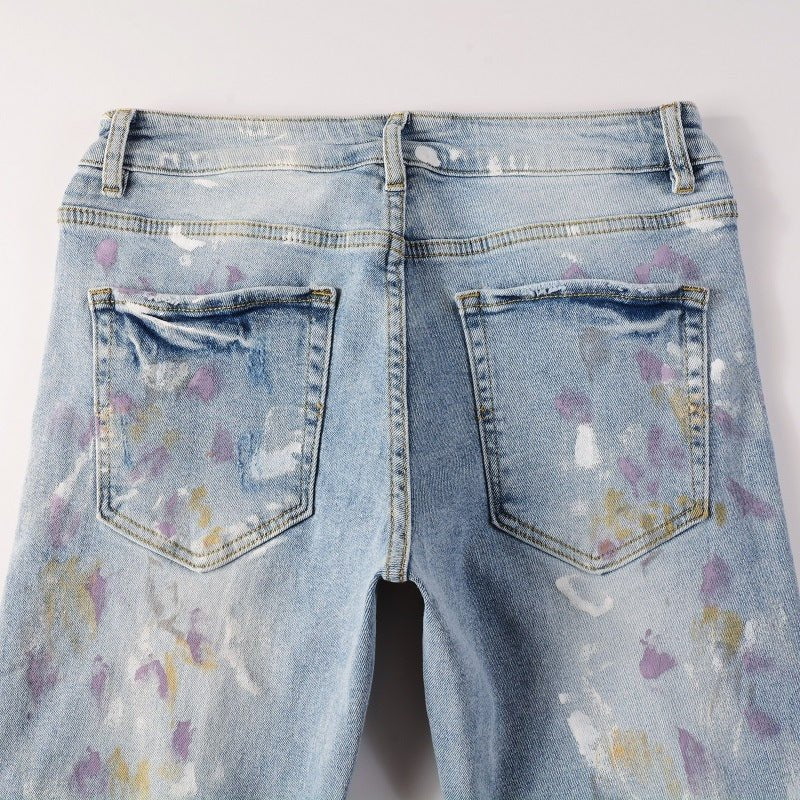 Jeans Slim Fit Skinny Pants - FashionTech