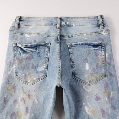 Jeans Slim Fit Skinny Pants - FashionTech
