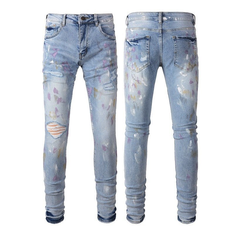 Jeans Slim Fit Skinny Pants - FashionTech