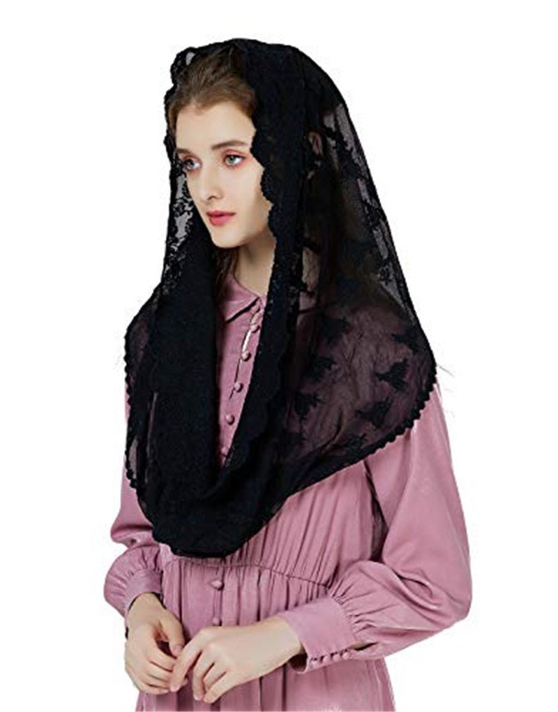 Lace Bridal Veil - Tech Tready