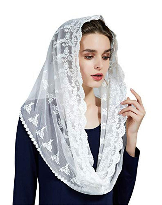 Lace Bridal Veil - Tech Tready