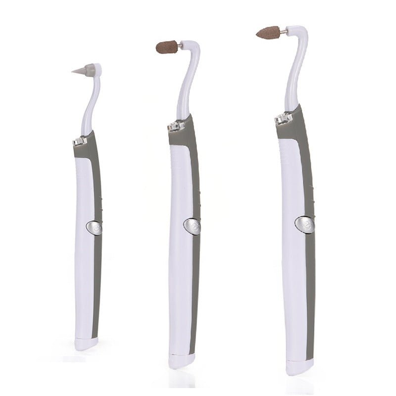 litpackLED sonic vibration electric teeth grinder polishing tooth cleaner removes dental plaque - Tech Tready