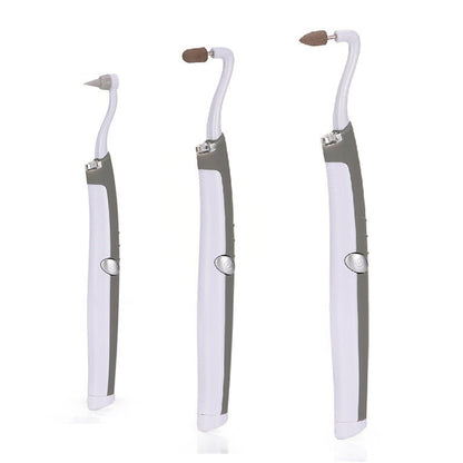 litpackLED sonic vibration electric teeth grinder polishing tooth cleaner removes dental plaque - Tech Tready
