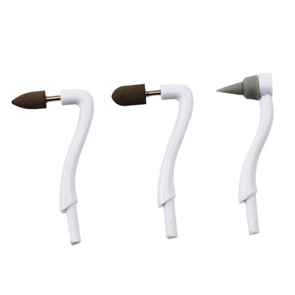 litpackLED sonic vibration electric teeth grinder polishing tooth cleaner removes dental plaque - Tech Tready