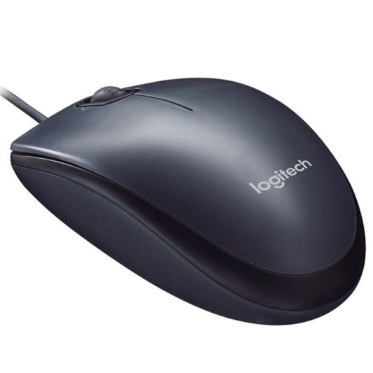 Logitech M91P Enterprise USB Office Mouse, Computer Gaming Wired Mouse - FashionTech