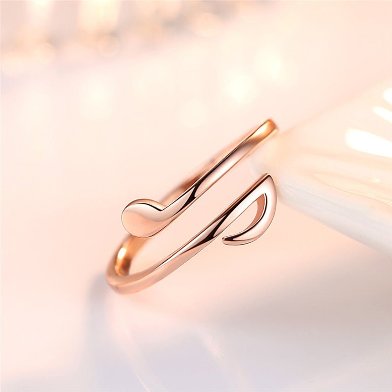 Luxury Jewelry Adjustable Music Rings - FashionTech
