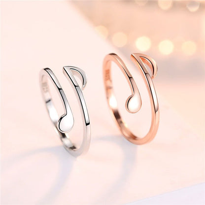 Luxury Jewelry Adjustable Music Rings - FashionTech