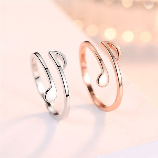Luxury Jewelry Adjustable Music Rings - FashionTech