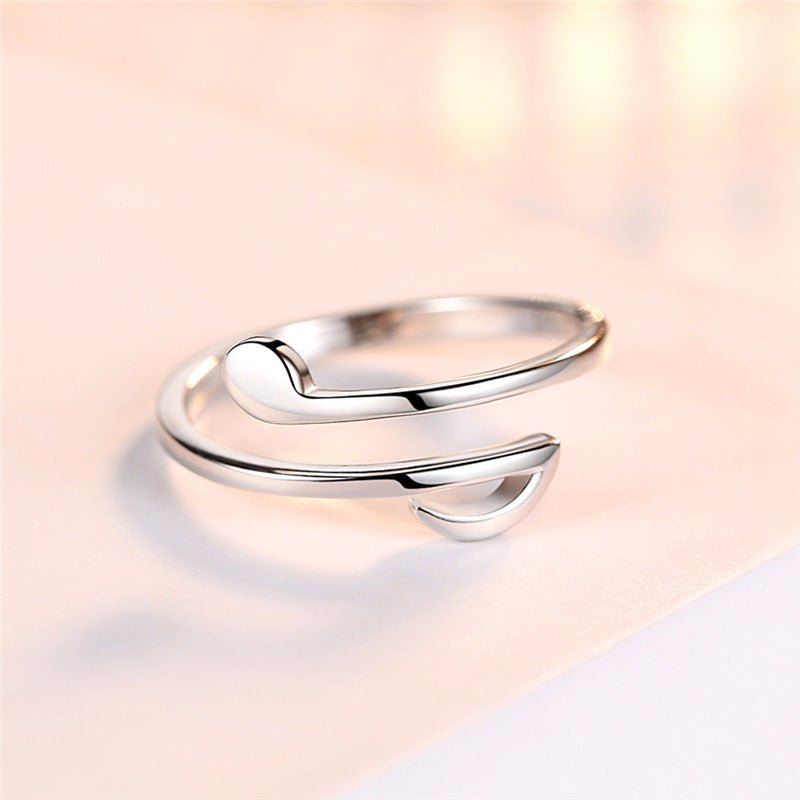 Luxury Jewelry Adjustable Music Rings - FashionTech
