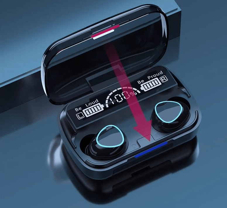M10 Bluetooth earphones with ultra long battery life high battery capacity wireless noise reduction gaming earphones - FashionTech