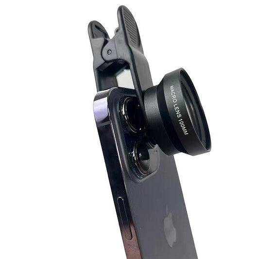 Macro lens mobile phone photography close - up shooting artifact for close - up detail texture fill light oral photography - FashionTech