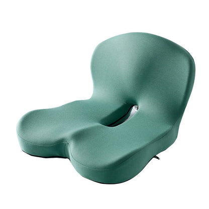 Memory cotton integrated cushion, backrest integrated cushion, student cushion, office chair cushion, car waist protection cushion, fart pad - FashionTech
