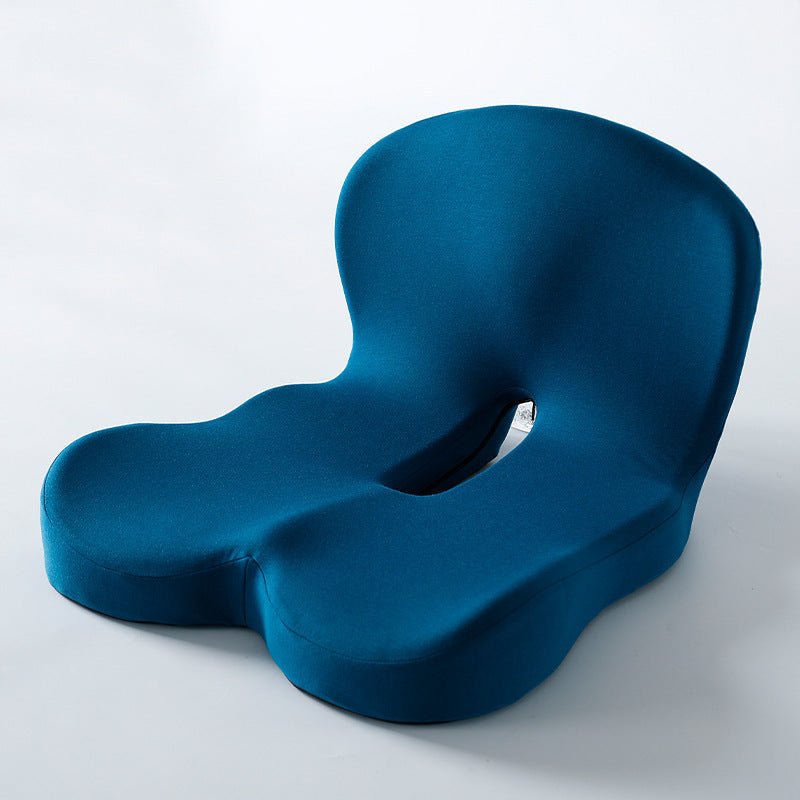Memory cotton integrated cushion, backrest integrated cushion, student cushion, office chair cushion, car waist protection cushion, fart pad - FashionTech