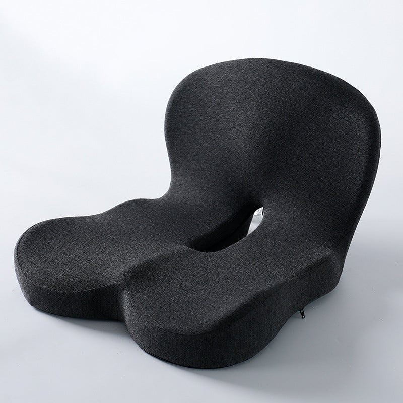 Memory cotton integrated cushion, backrest integrated cushion, student cushion, office chair cushion, car waist protection cushion, fart pad - FashionTech