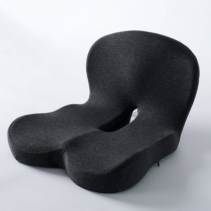 Memory cotton integrated cushion, backrest integrated cushion, student cushion, office chair cushion, car waist protection cushion, fart pad - FashionTech