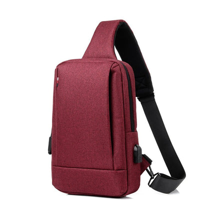 Men Chest Bag Shoulder Bags Crossbody Sling Backpack - FashionTech