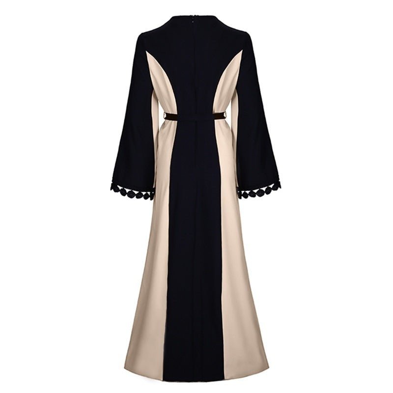 Middle Eastern lace patchwork abaya - Tech Tready